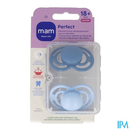 vignette SUCET MAM PERFECT TEND SIL 18+M X2