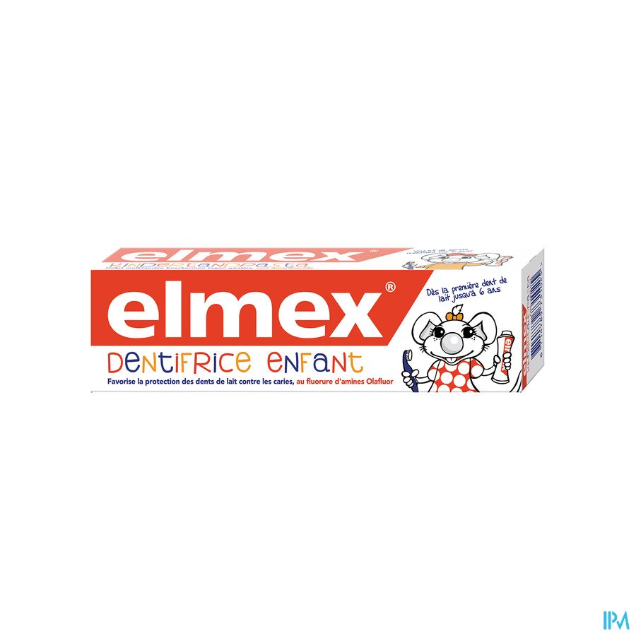 vignette ELMEX DENT ENFANT 50ML