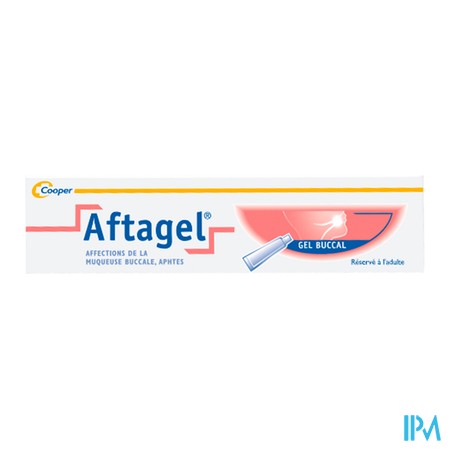 vignette AFTAGEL GEL BUCCAL TUB 15ML