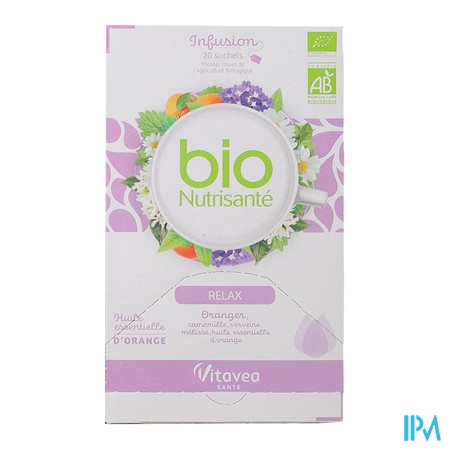 produit NUTRISANTE BIO RELAX 20 SACH