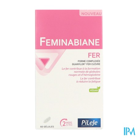 produit PILEJE FEMINABIANE FER GELU BT60