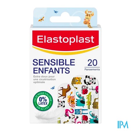 produit ELASTOPLAST SENSIBLE ENFANTS 20 PANSEMENT