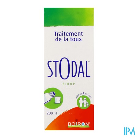 vignette STODAL SIROP 200ML