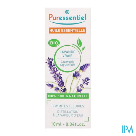 vignette PURESSENTIEL HE BIO LAVAND VRA10ML