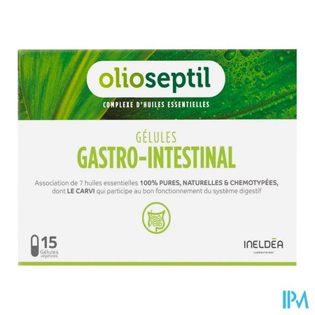 vignette OLIOSEPTIL GASTRO-INTEST GELUL 15