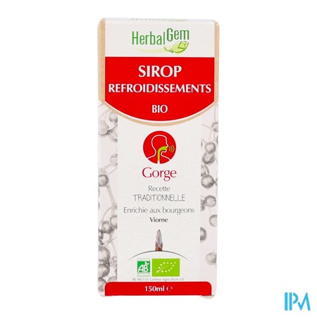 vignette HERBALGEM SIROP REFROIDISSEMENTS 150ML