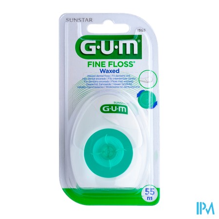 vignette GUM FIL DENT FINE FLOSS CIRE 1555