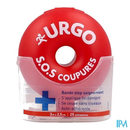 vignette URGO SOS COUPURE BDE 3MX2.5CM