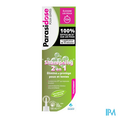 vignette PARASIDOSE SH 2EN1 100ML.