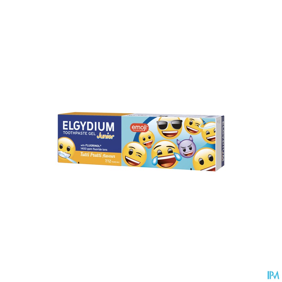 vignette ELGYDIUM DENTI TUTTI FRUTTI EMOJI 7/12ANS
