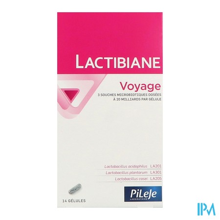 produit PILEJE LACTIBIANE VOYAGE GELU BT 14