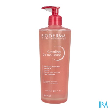 vignette BIODERMA CREALINE GEL MOUSSANT 500ML