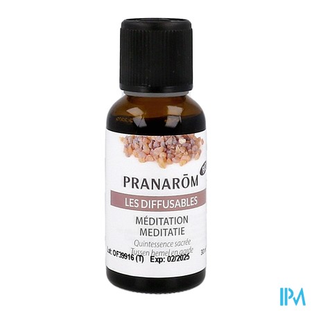 produit PRANAROM LES DIFF MEDITATI BIO30ML
