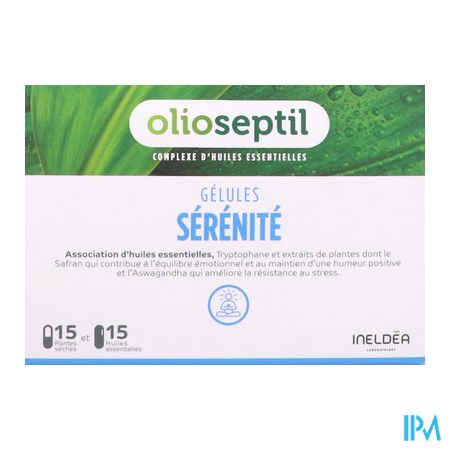 produit OLIOSEPTIL SERENITE GELU30