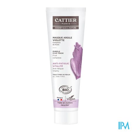 vignette CATTIER MASQ ARGILE VIOLETTE 100ML