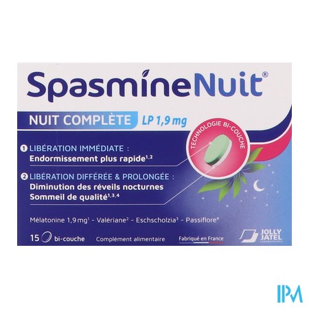 produit SPASMINENUIT COMPLETE LP1,9 BT CPR15