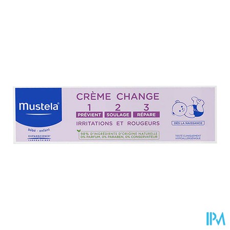 vignette MUSTELA BB CR CHANGE 1-2-3 100ML
