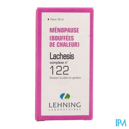 vignette LEHNING COMPLEXE 122 LACHESIS 30ML