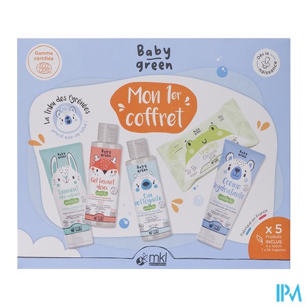 produit MKL COFFRET NAISSANCE BB BABY GREEN