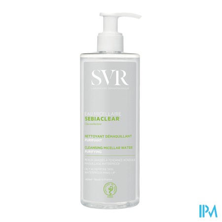 vignette SVR SEBIACLEAR EAU MICELL 400ML