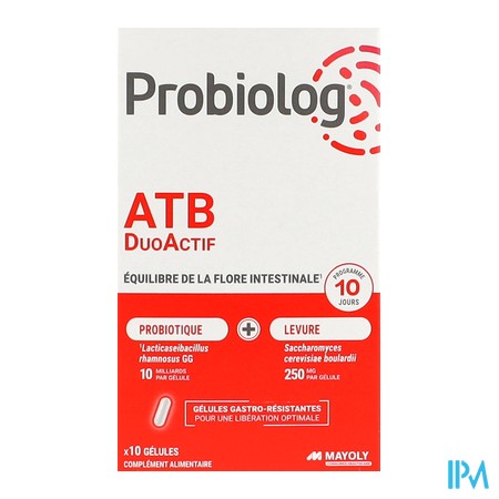 produit PROBIOLOG ATB DUOACTIF GELU 10