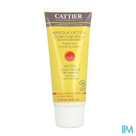 vignette CATTIER MASQUE DETOX CUIR CHEVELU