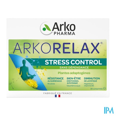 vignette ARKORELAX STRESS CONTROL CPR 30