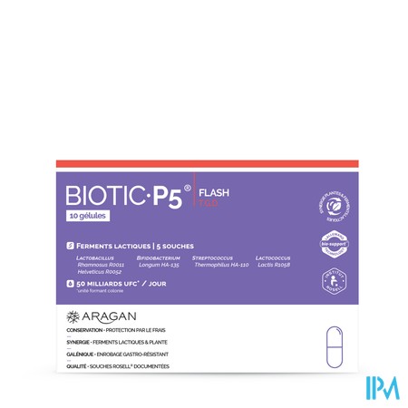 produit ARAGAN BIOTIC P5 FLASH