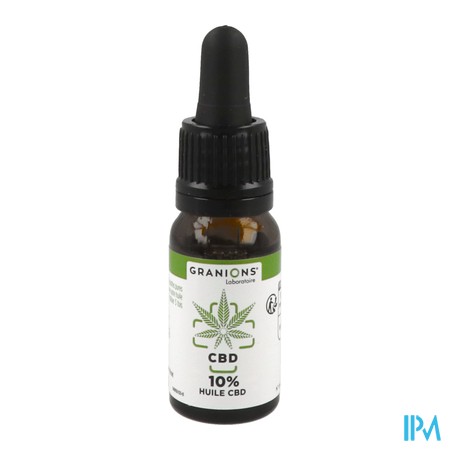 produit GRANIONS CBD HLE 10% 10ML