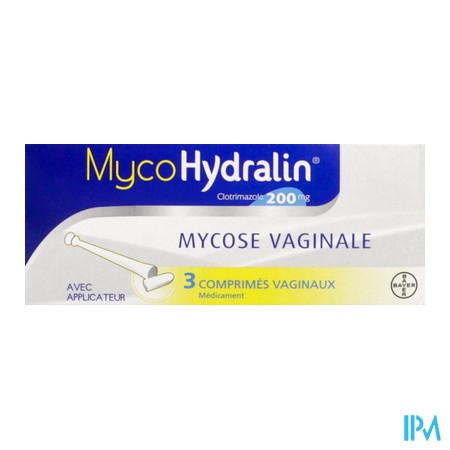 vignette MYCOHYDRALIN 200MG CPR VAGINAL 3