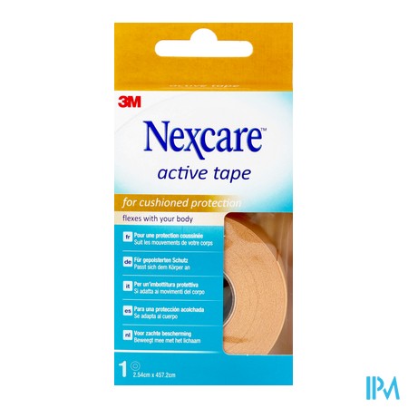 produit 3M NEXCARE ACTIVE TAPE ROULEAU 2,5CMX4,5M