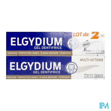 vignette ELGYDIUM DENT MULTI ACTIONS 75ML LOT2