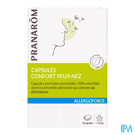 vignette PRANAROM ALLERGOFORC CONF YEUX-NEZ 30CAPS