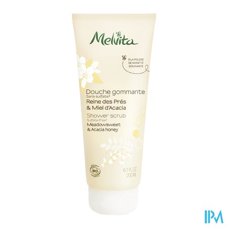 vignette MELVITA DOUCHE GOMMANTE NOIS 200ML