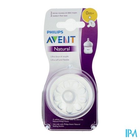 vignette TETINE AVENT NATUR NVEAU NE 2.0 X2
