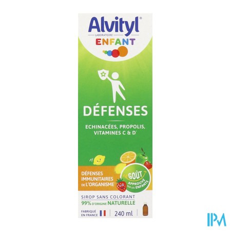 produit ALVITYL DEFENSES SRP 240ML