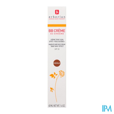 produit ERBORIAN BB CREME CHOCOLAT 40ML