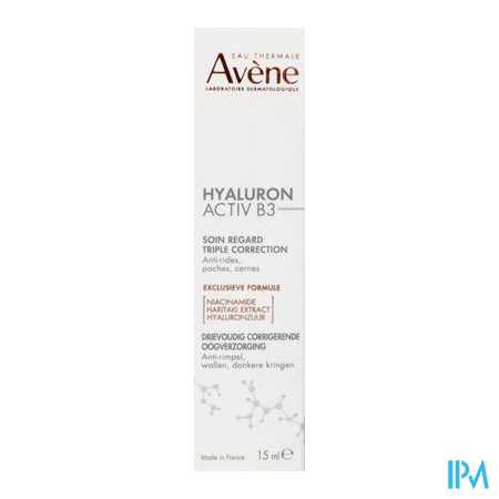 vignette AVENE HYALURON ACTIV B3 REGARD15ML