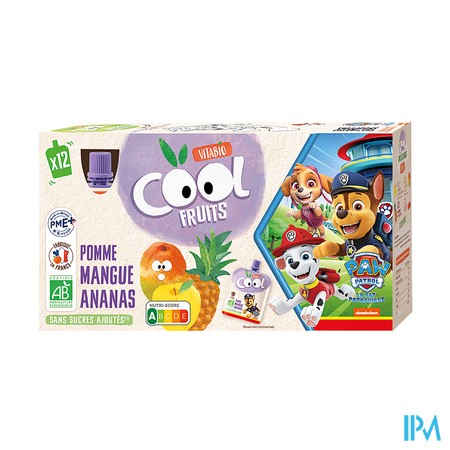 vignette VITABIOCOOL POM/MANG/ANANAS 12X90G