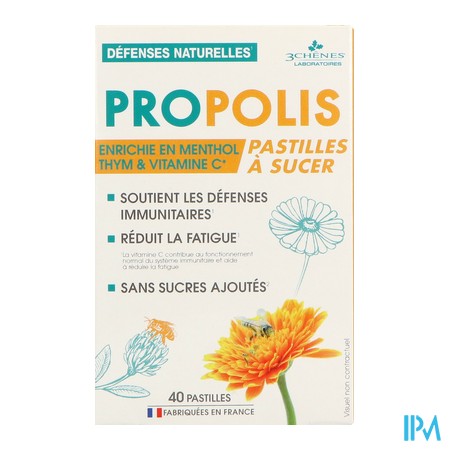 vignette 3 CHENES PROPOLIS PAST 40