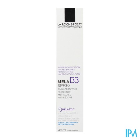 vignette ROCHE P MELA B3 SOIN SPF30 40ML