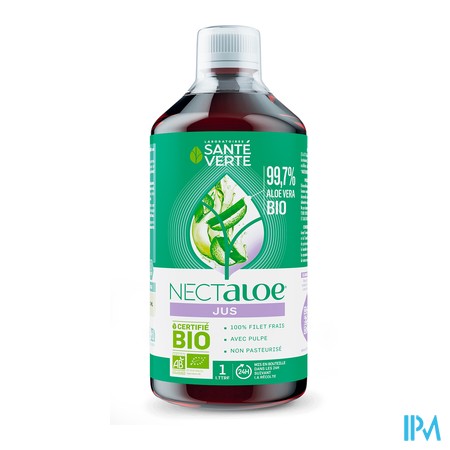 produit NECTALOE SANTE VERTE JUS BIO 1L