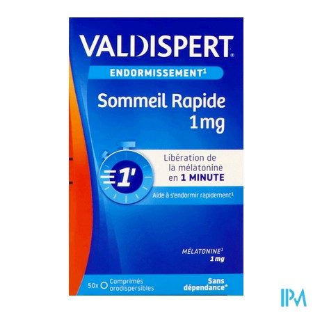 produit VALDISPERT SOM RAPIDE 1MG 50CPR