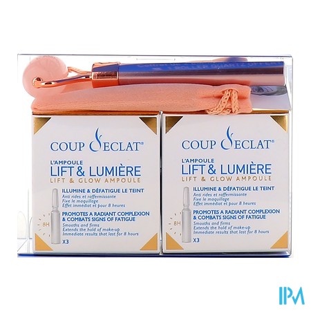 produit COUP D'ECLAT AMP LIFT&LUM 1ML+KIT PINCEAU