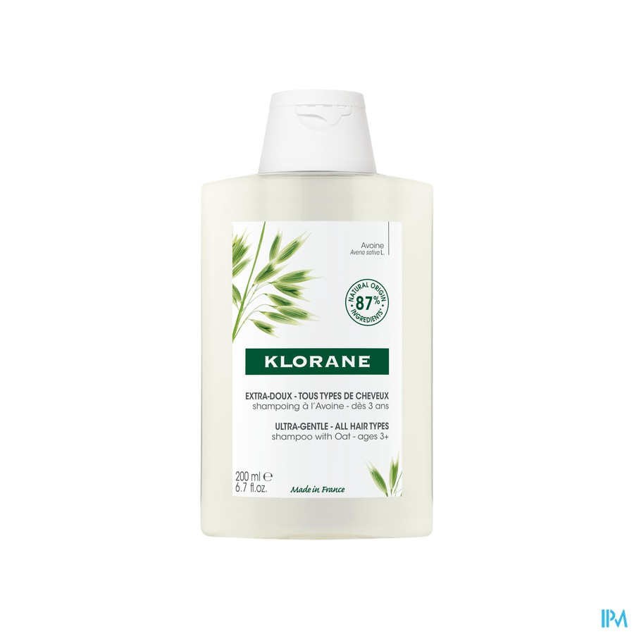 vignette KLORANE SHA AVOINE BIO 200ML