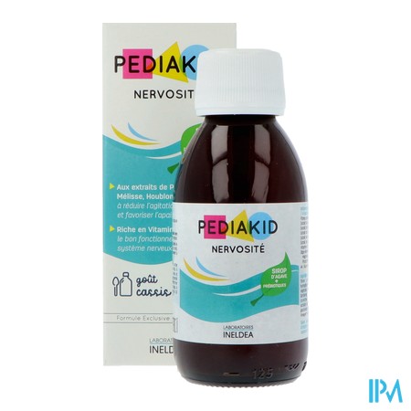vignette PEDIAKID NERVOSITE CASSIS SP 125ML