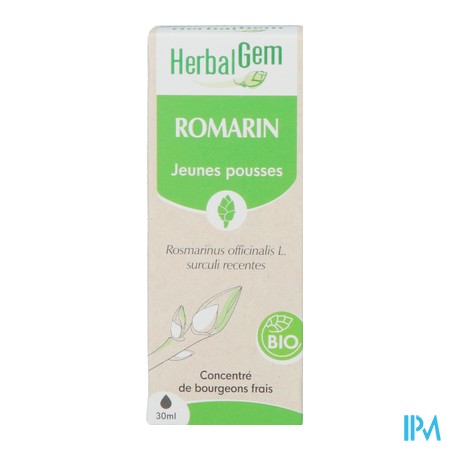 vignette HERBALGEM MACER MER BIO ROMARI30ML
