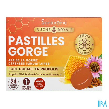 produit SANTAROME PASTILLES GORGE 24