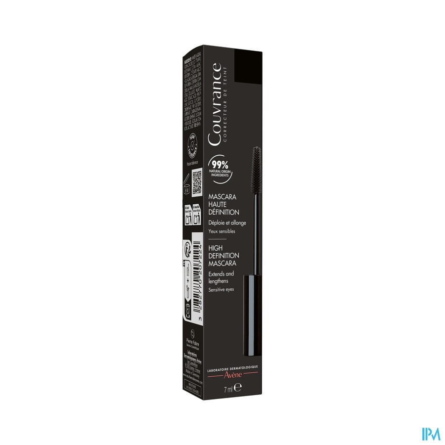 vignette AVENE MASCARA NOIR HAUTE DEFINITION 7ML