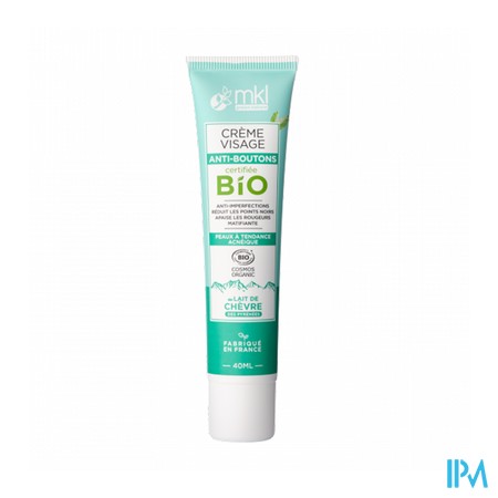 vignette MKL CR VISAGE LAIT CHEVRE BIO 40ML